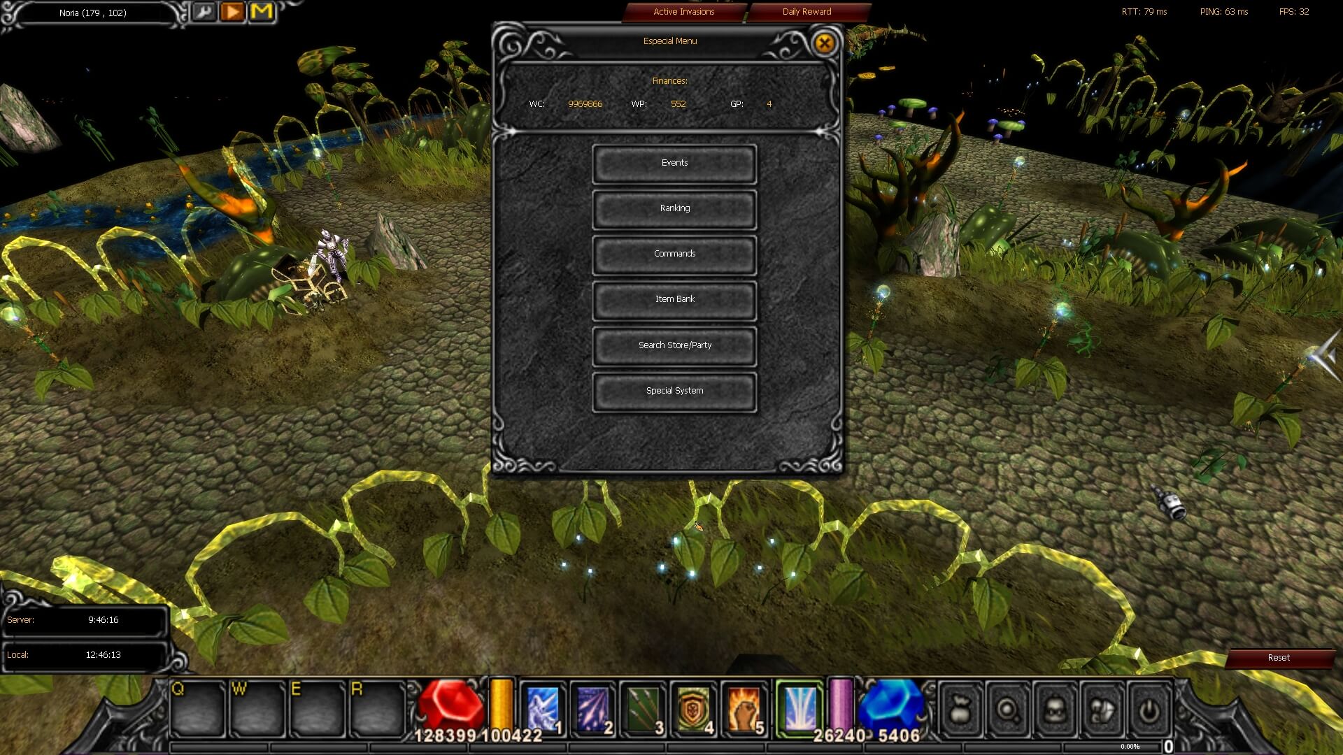 Especial Menu